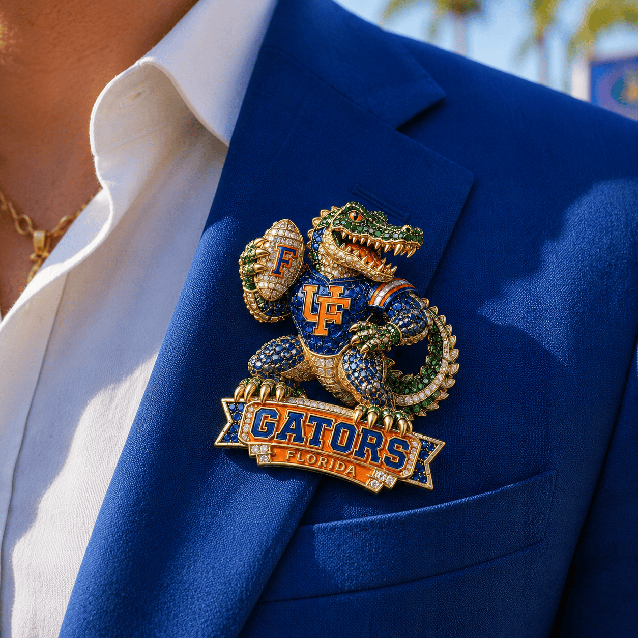 PREMIUM FGT BROOCH LNTH